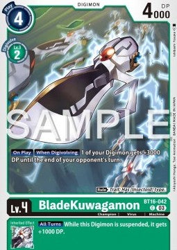 BladeKuwawagamon (BT16-042)⁣ - Beginning Observer⁣ (Common)⁣ [042]