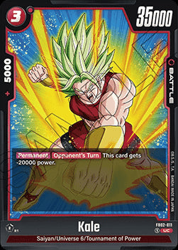 Kale (FB02-011) [Fusion World]⁣ - Blazing Aura [Fusion World]⁣ (Uncommon)⁣ [011]