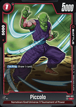 Piccolo (FB02-022) [Fusion World]⁣ - Blazing Aura [Fusion World]⁣ (Common)⁣ [022]