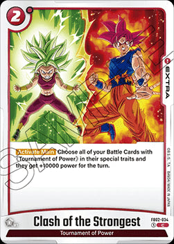 Clash of the Strongest (FB02-034) [Fusion World]⁣ - Blazing Aura [Fusion World]⁣ (Common)⁣ [034]