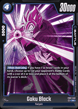 Goku Black (FB02-040) [Fusion World]⁣ - Blazing Aura [Fusion World]⁣ (Rare)⁣ [040]