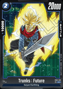 Trunks : Future (FB02-053) [Fusion World]⁣ - Blazing Aura [Fusion World]⁣ (Common)⁣ [053]