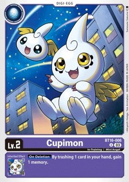 Cupimon (BT16-006)⁣ - Beginning Observer⁣ (Uncommon)⁣ [006]