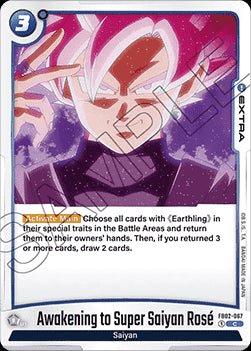 Awakening to Super Saiyan Rosé (FB02-067) [Fusion World]⁣ - Blazing Aura [Fusion World]⁣ (Common)⁣ [067]