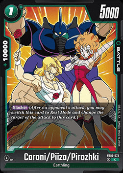 Caroni/Piiza/Pirozhki (FB02-073) [Fusion World]⁣ - Blazing Aura [Fusion World]⁣ (Common)⁣ [073]