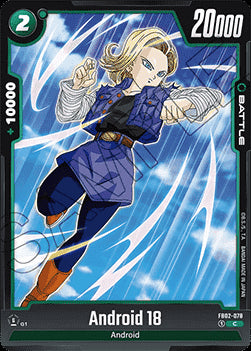 Android 18 (FB02-078) [Fusion World]⁣ - Blazing Aura [Fusion World]⁣ (Common)⁣ [078]