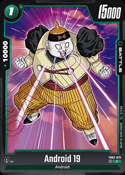 Android 19 (FB02-079) [Fusion World]⁣ - Blazing Aura [Fusion World]⁣ (Common)⁣ [079]