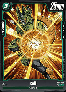 Cell (FB02-083) [Fusion World]⁣ - Blazing Aura [Fusion World]⁣ (Common)⁣ [083]