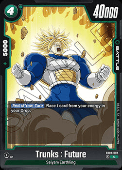 Trunks : Future (FB02-092) [Fusion World]⁣ - Blazing Aura [Fusion World]⁣ (Common)⁣ [092]