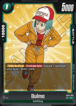 Bulma (FB02-095) [Fusion World]⁣ - Blazing Aura [Fusion World]⁣ (Common)⁣ [095]