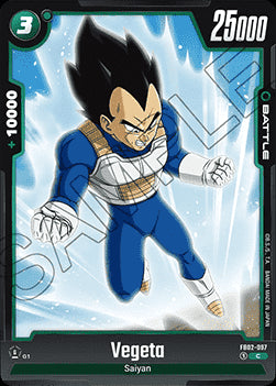 Vegeta (FB02-097) [Fusion World]⁣ - Blazing Aura [Fusion World]⁣ (Common)⁣ [097]