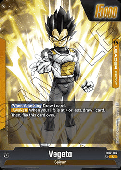 Vegeta // Vegeta (FB02-105) [Fusion World] (V.1 - Leader)⁣ - Blazing Aura [Fusion World]⁣ (Leader)⁣ [105]