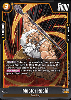 Master Roshi (FB02-109) [Fusion World]⁣ - Blazing Aura [Fusion World]⁣ (Rare)⁣ [109]