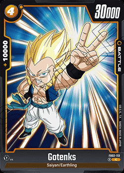 Gotenks (FB02-113) [Fusion World]⁣ - Blazing Aura [Fusion World]⁣ (Common)⁣ [113]