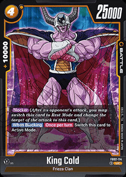 King Cold (FB02-114) [Fusion World]⁣ - Blazing Aura [Fusion World]⁣ (Uncommon)⁣ [114]