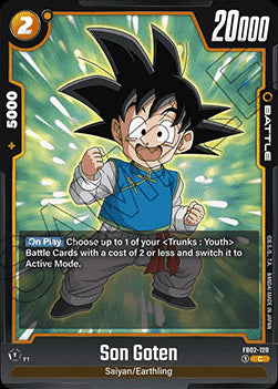 Son Goten (FB02-120) [Fusion World]⁣ - Blazing Aura [Fusion World]⁣ (Common)⁣ [120]