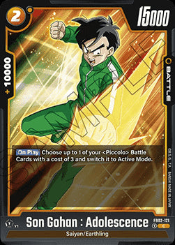 Son Gohan : Adolsecence (FB02-121) [Fusion World]⁣ - Blazing Aura [Fusion World]⁣ (Common)⁣ [121]