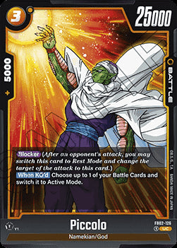 Piccolo (FB02-126) [Fusion World]⁣ - Blazing Aura [Fusion World]⁣ (Uncommon)⁣ [126]