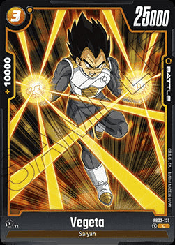 Vegeta (FB02-131) [Fusion World]⁣ - Blazing Aura [Fusion World]⁣ (Common)⁣ [131]