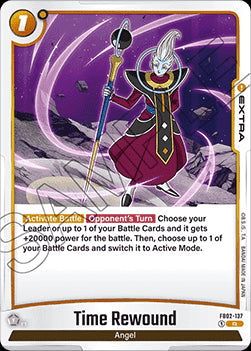 Time Rewound (FB02-137) [Fusion World]⁣ - Blazing Aura [Fusion World]⁣ (Rare)⁣ [137]