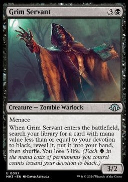 Grim Servant⁣ - Modern Horizons 3⁣ (Uncommon)⁣ [97]