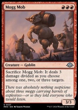 Mogg Mob⁣ - Modern Horizons 3⁣ (Uncommon)⁣ [127]