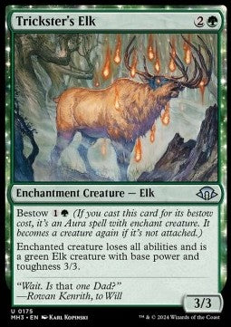 Trickster's Elk⁣ - Modern Horizons 3⁣ (Uncommon)⁣ [175]