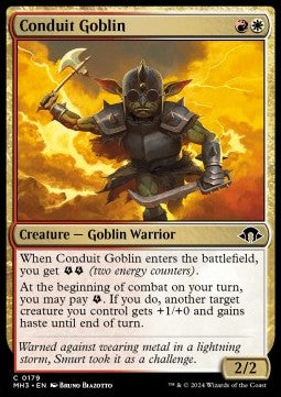 Conduit Goblin⁣ - Modern Horizons 3⁣ (Common)⁣ [179]