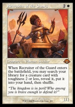 Recruiter of the Guard⁣ - Modern Horizons 3: Extras⁣ (Mythic)⁣ [395]