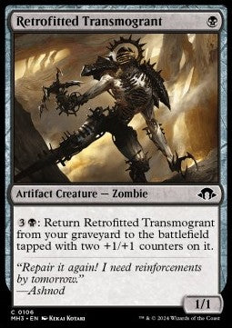 Retrofitted Transmogrant⁣ - Modern Horizons 3⁣ (Common)⁣ [106]