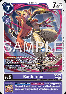 Bastemon (EX6-052)⁣ - Infernal Ascension⁣ (Uncommon)⁣ [052]