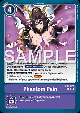 Phantom Pain (EX6-070)⁣ - Infernal Ascension⁣ (Uncommon)⁣ [070]