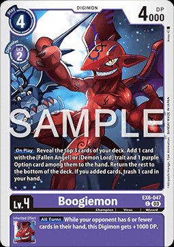 Boogiemon (EX6-047)⁣ - Infernal Ascension⁣ (Common)⁣ [047]