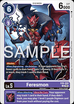 Feresmon (EX6-050)⁣ - Infernal Ascension⁣ (Uncommon)⁣ [050]