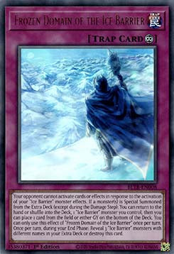 Frozen Domain of the Ice Barrier⁣ - Battles of Legend: Terminal Revenge⁣ (Ultra Rare)⁣ [008]