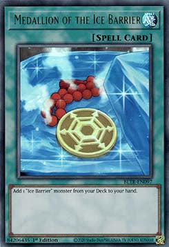 Medallion of the Ice Barrier (V.1 - Ultra Rare)⁣ - Battles of Legend: Terminal Revenge⁣ (Ultra Rare)⁣ [097]