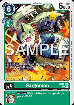 Gargomon (BT17-046)⁣ - Secret Crisis⁣ (Uncommon)⁣ [046]