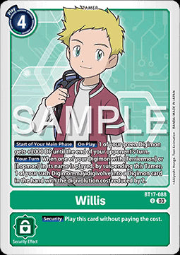 Willis (BT17-088) (V.1)⁣ - Secret Crisis⁣ (Uncommon)⁣ [088]