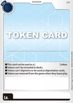 Token Card⁣ - Digimon Products⁣ (Token)