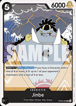 Jinbe (OP08-085)⁣ - Two Legends⁣ (Uncommon)⁣ [085]