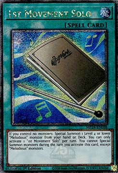 1st Movement Solo⁣ - 25th Anniversary Tin: Dueling Mirrors⁣ (Quarter Century Secret Rare)⁣ [038]