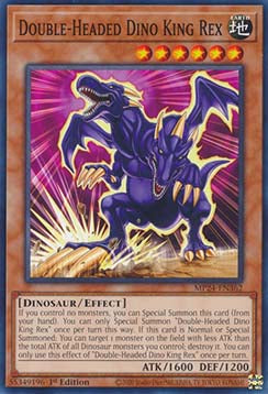 Double-Headed Dino King Rex⁣ - 25th Anniversary Tin: Dueling Mirrors⁣ (Common)⁣ [362]