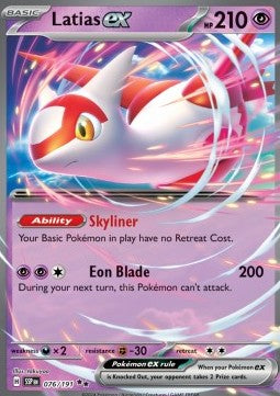 Latias ex⁣ - Surging Sparks⁣ (Double Rare)⁣ [076]