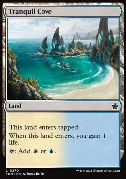 Tranquil Cove⁣ - Magic: The Gathering Foundations⁣ (Common)⁣ [270]