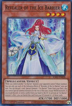 Revealer of the Ice Barrier (V.1 - Super Rare)⁣ - Quarter Century Bonanza⁣ (Super Rare)⁣ [028]