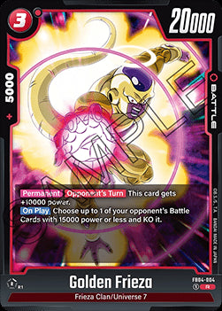 Golden Frieza (FB04-004) [Fusion World]⁣ - Ultra Limit [Fusion World]⁣ (Rare)⁣ [004]