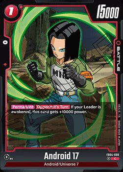 Android 17 (FB04-009) [Fusion World]⁣ - Ultra Limit [Fusion World]⁣ (Common)⁣ [009]