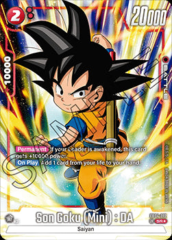 Son Goku (Mini) : DA (FB04-012) [Fusion World] (V.2 - Alternate Art)⁣ - Ultra Limit [Fusion World]⁣ (Alternate Art)⁣ [012]