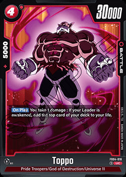 Toppo (FB04-016) [Fusion World]⁣ - Ultra Limit [Fusion World]⁣ (Uncommon)⁣ [016]