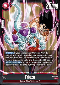 Frieza (FB04-018) [Fusion World] (V.1 - Super Rare)⁣ - Ultra Limit [Fusion World]⁣ (Super Rare)⁣ [018]